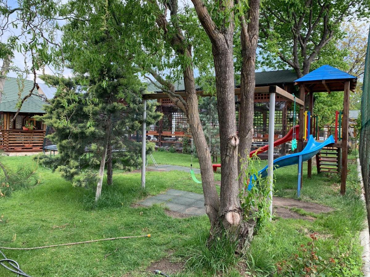 Pensiune Restaurant Rustic Rm Sarat Rimnicu Sarat Buitenkant foto